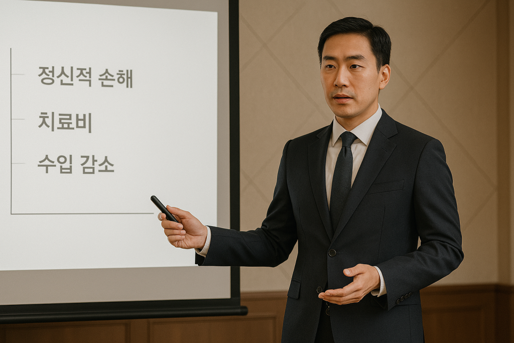 강제추행과 피해 배상