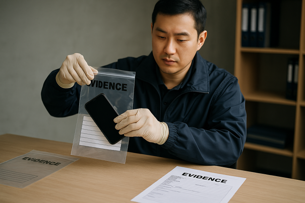 성범죄 휴대폰 압수수색