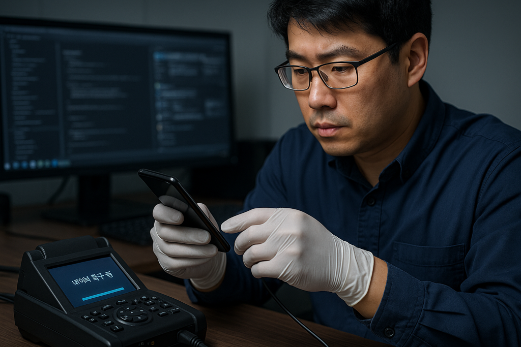 성범죄 휴대폰 압수수색