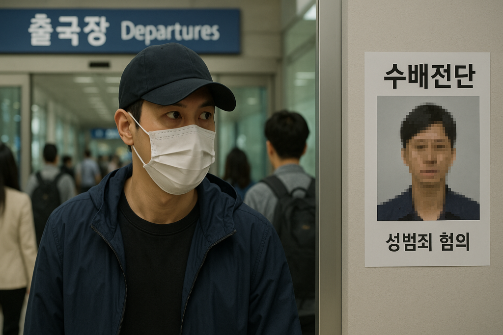 성범죄 피의자 해외 도피