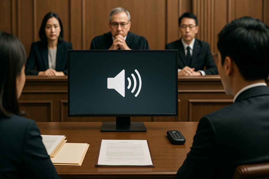 성범죄 예방을 위한 녹음