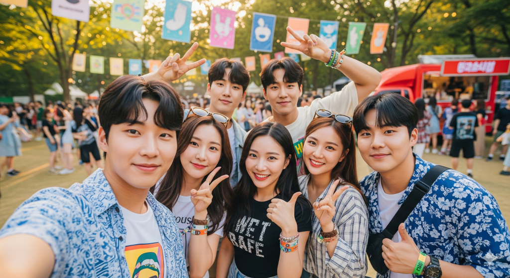 페스티벌 사진 초상권