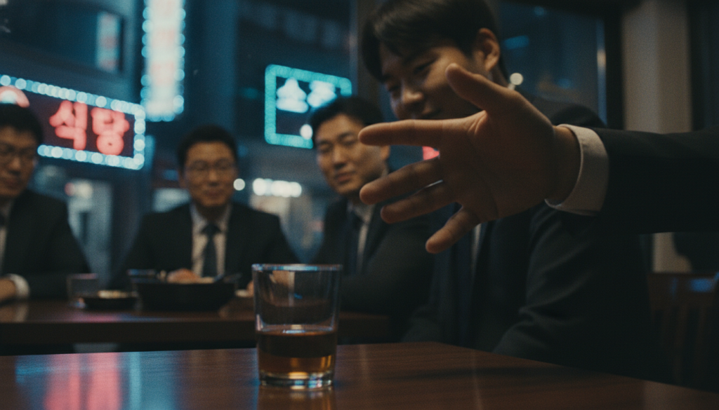 회식자리 성추행