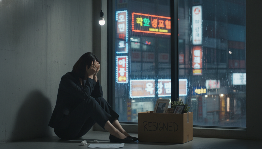 회식자리 성추행