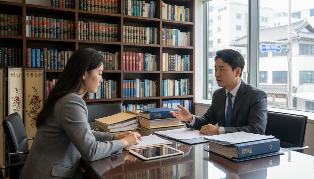 회식자리 성추행