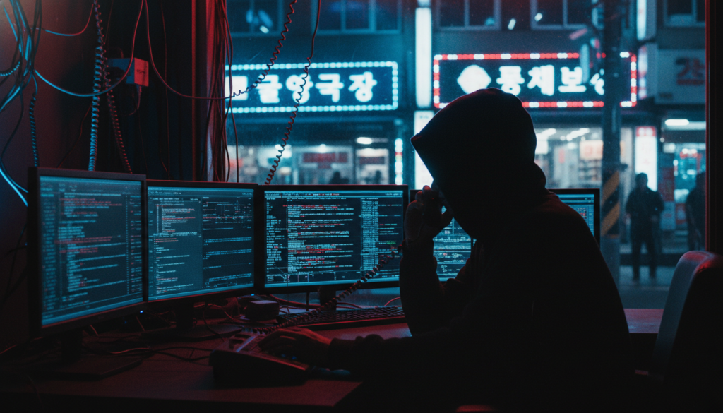 성매매 단속 협박 전화